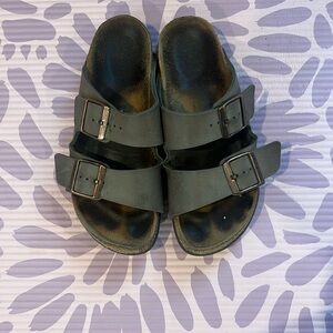 Birkenstock women’s sandals stone color